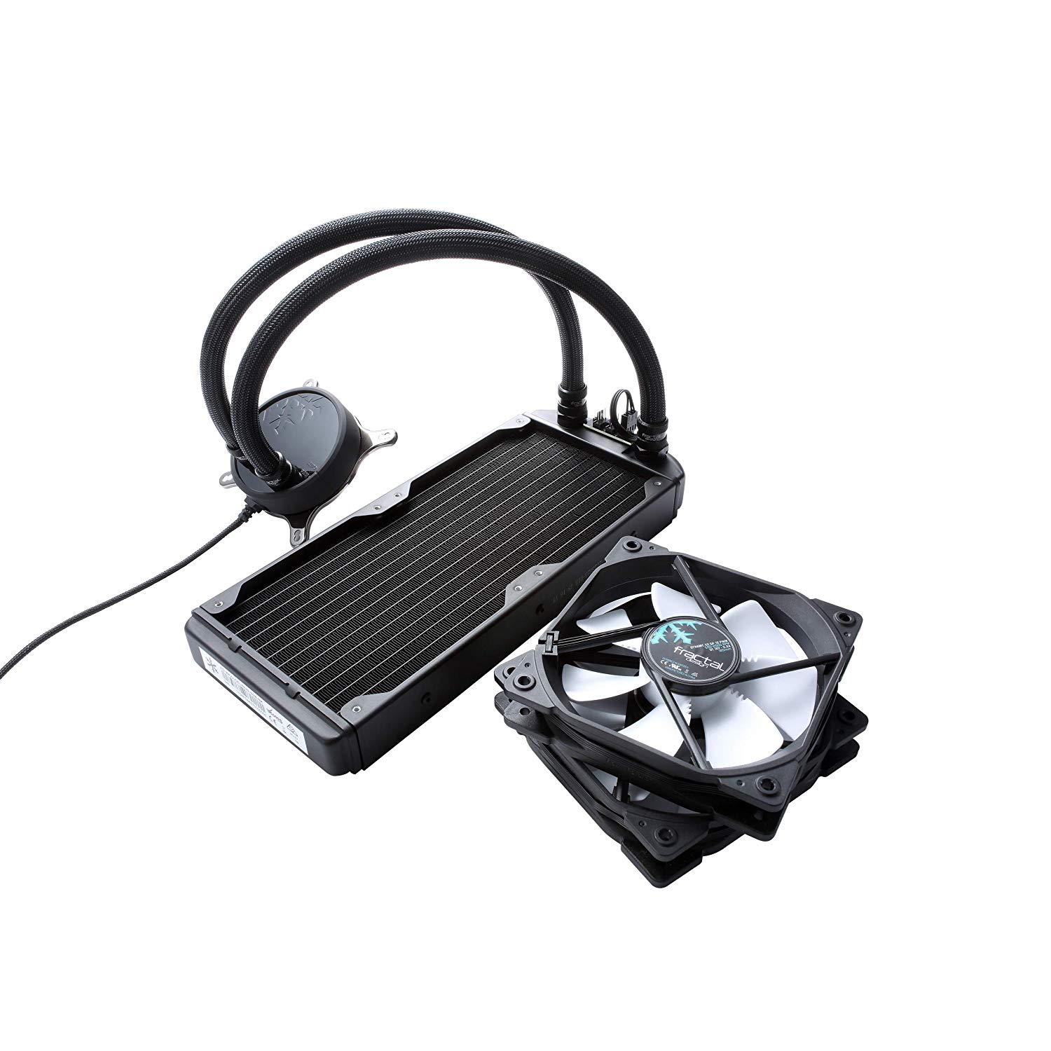 Fractal Design Celsius S24, 240 mm Radiator, Silent Liquid CPU Cooler, PWM, Intelligent Controls - Image 2