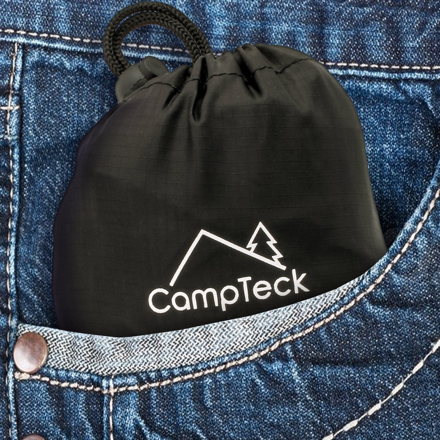 CampTeck U6819 Pocket Picnic Blanket (140 x 170cm) Pocket Groundsheet Water Resistant Polyester Beach Blanket for Outdoor Hiking - Image 4