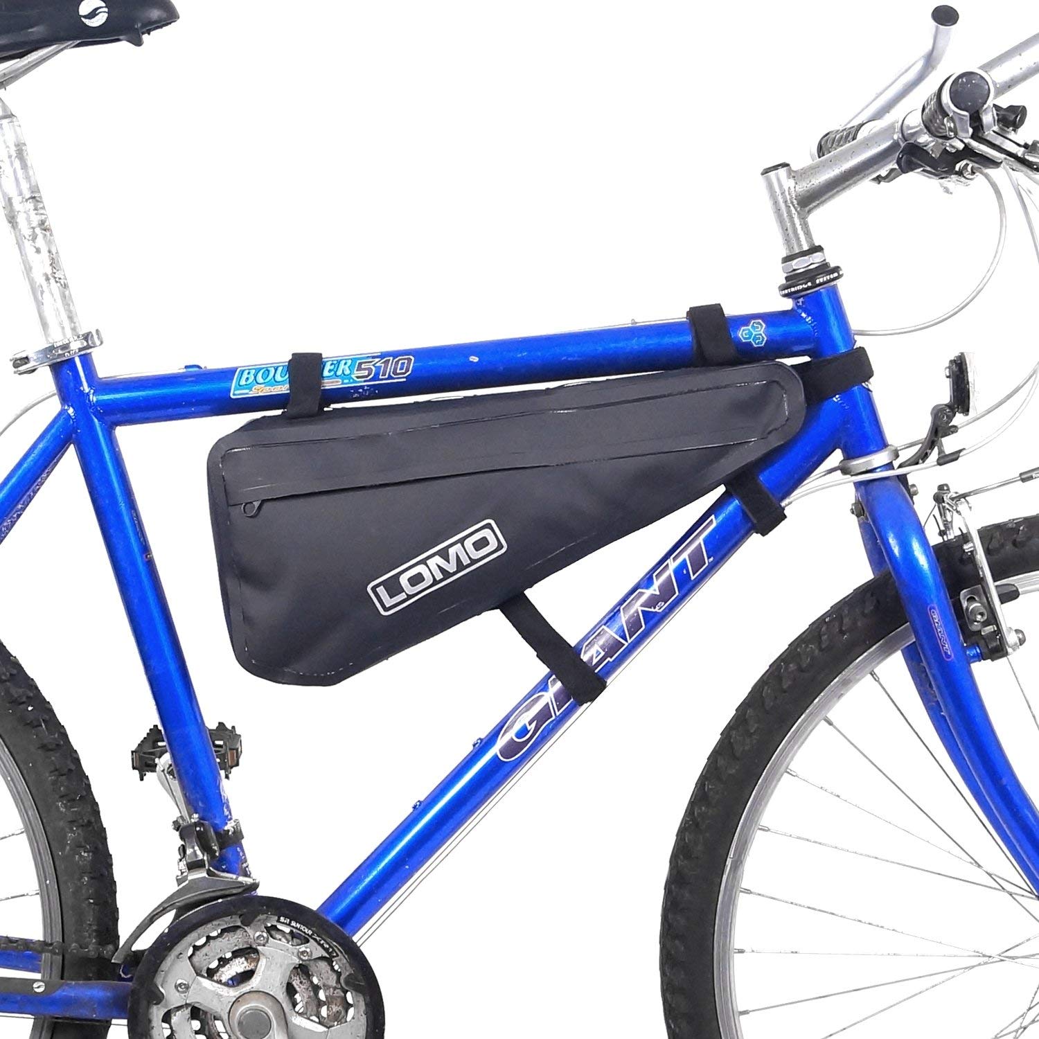 Lomo Frame Dry Bike Bag - Cycling Triangle Black Bikepacking, 40*8*18 centimetres - Image 4