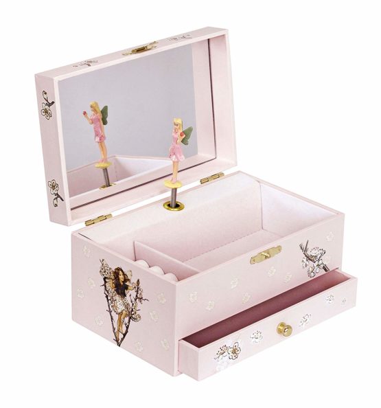 Trousselier Cherry Flower Fairies Musical Jewellery Box, TROUS60614 - Image 2