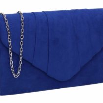 SwankySwans Women's Iggy Suede Velvet Envelope Party Prom Clutch Bag Clutch