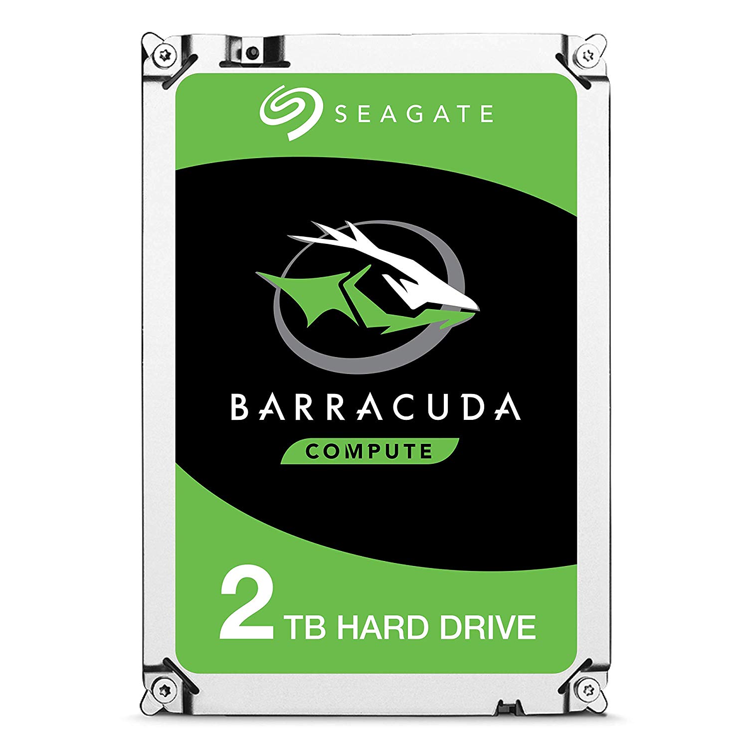 Seagate BarraCuda 2 TB Internal Hard Drive HDD, 3.5 Inch SATA 6 Gb/s 7200 RPM 256 MB Cache 3.5 Inch