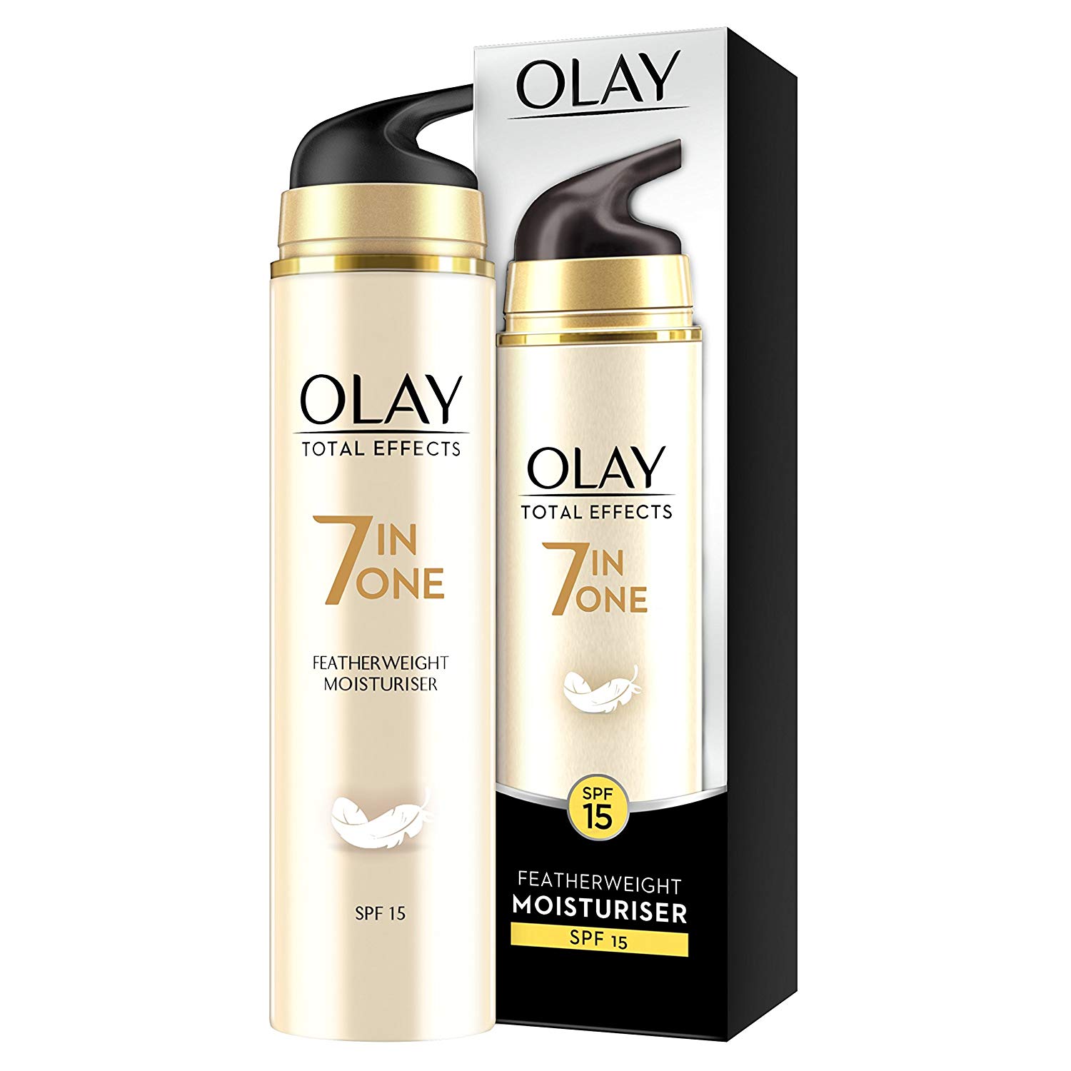 Olay Total Effects Featherweight 7-in-1 Day Face Cream With SPF15 and Niacinamide, 50ml, 50 ml (Pack of 1)