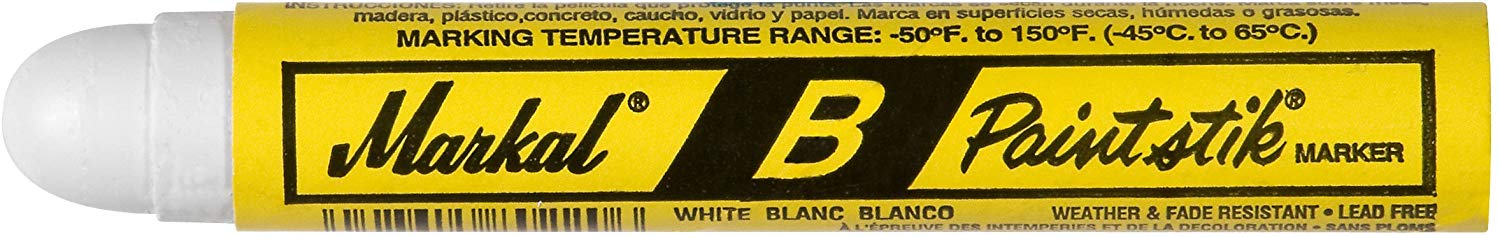 Markal MKLBWHITE Markers