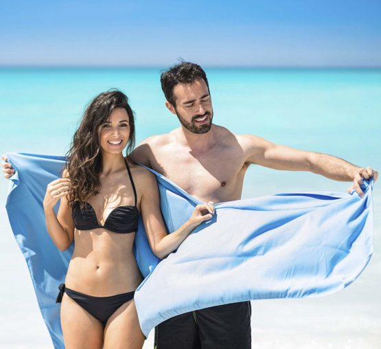 Microfibre Towel, EXTRA LARGE, Quick Drying for Gym, Fitness, Swimming, Sports, Travel, Camping, Hiking, Beach, Yoga, Pilates, Bath, Shower | Super Absorbent, Compact, Lightweight | - Image 4
