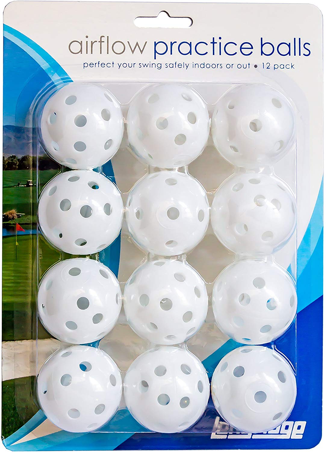 Longridge Golf Airflow Balls White 12 Pack - Image 2