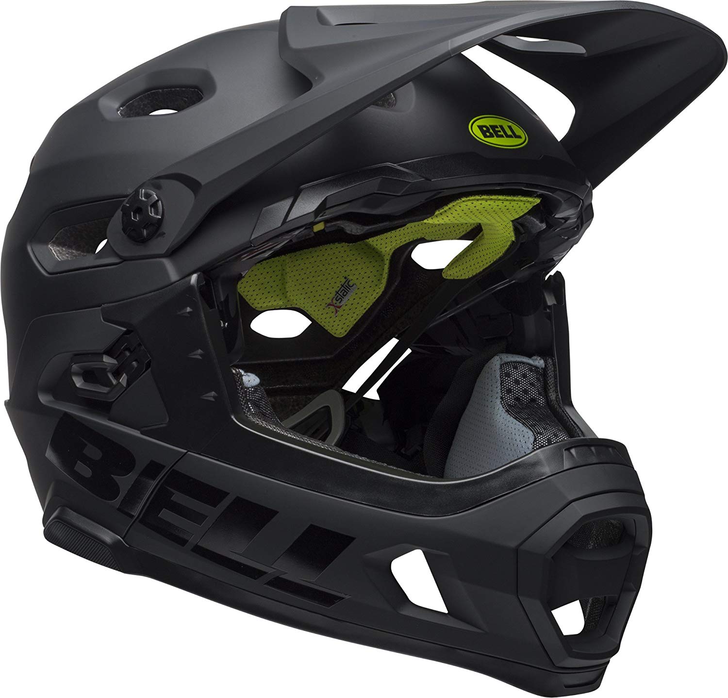 BELL Super DH MIPS Cycling Helmet, Matt/Gloss Black, Medium (55-59 cm) - Image 2