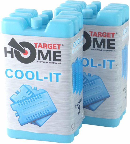 Target Homewares® 6Pc Freezer Blocks Cools & Keeps Food Fresh Use