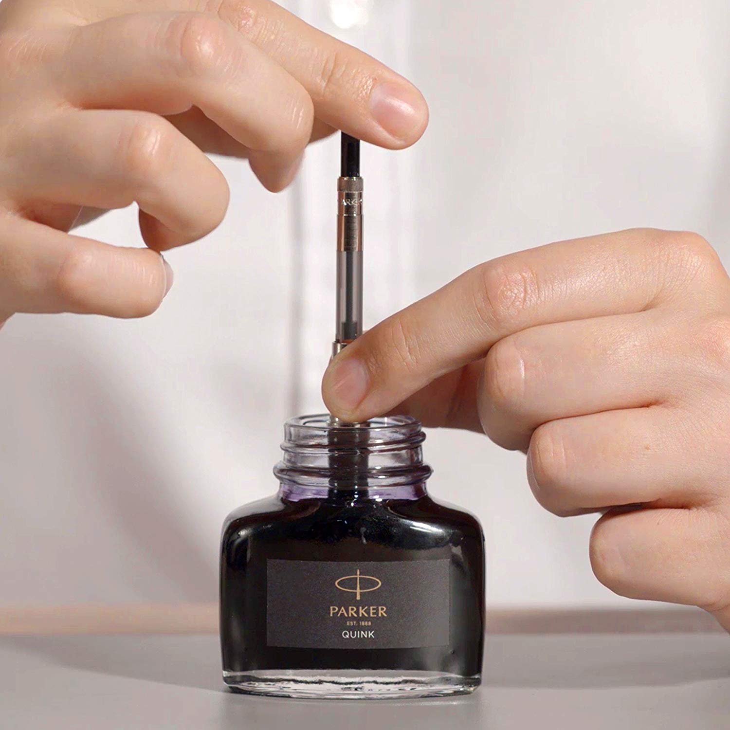 PKR QNK BLK INK, Black, 57ml - Image 3