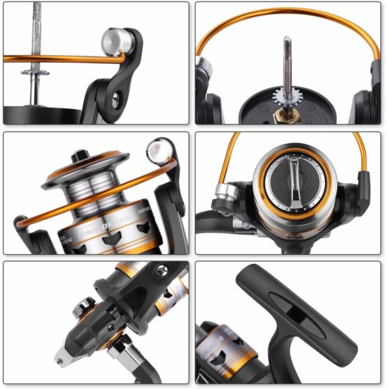BNTTEAM Boat Rock Spinning Fishing Reel 12BB 5.2 : 1 Metal Carp Fishing Wheel Spinning Reel 1000 2000 3000 4000 5000 6000 7000Series - Image 4