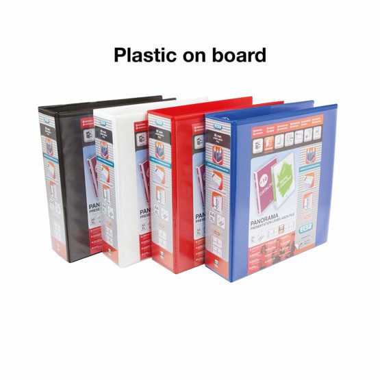 Elba, Presentation A4 Lever Arch Files, Blue, Plastic, 1 Folder, 400008438 - Image 4