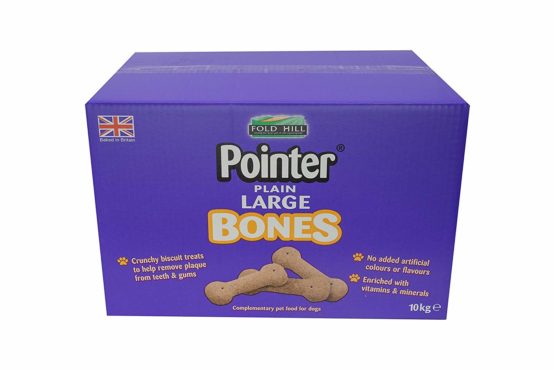 Chewdles Plain Large Bones Dog Treats, 10 kg