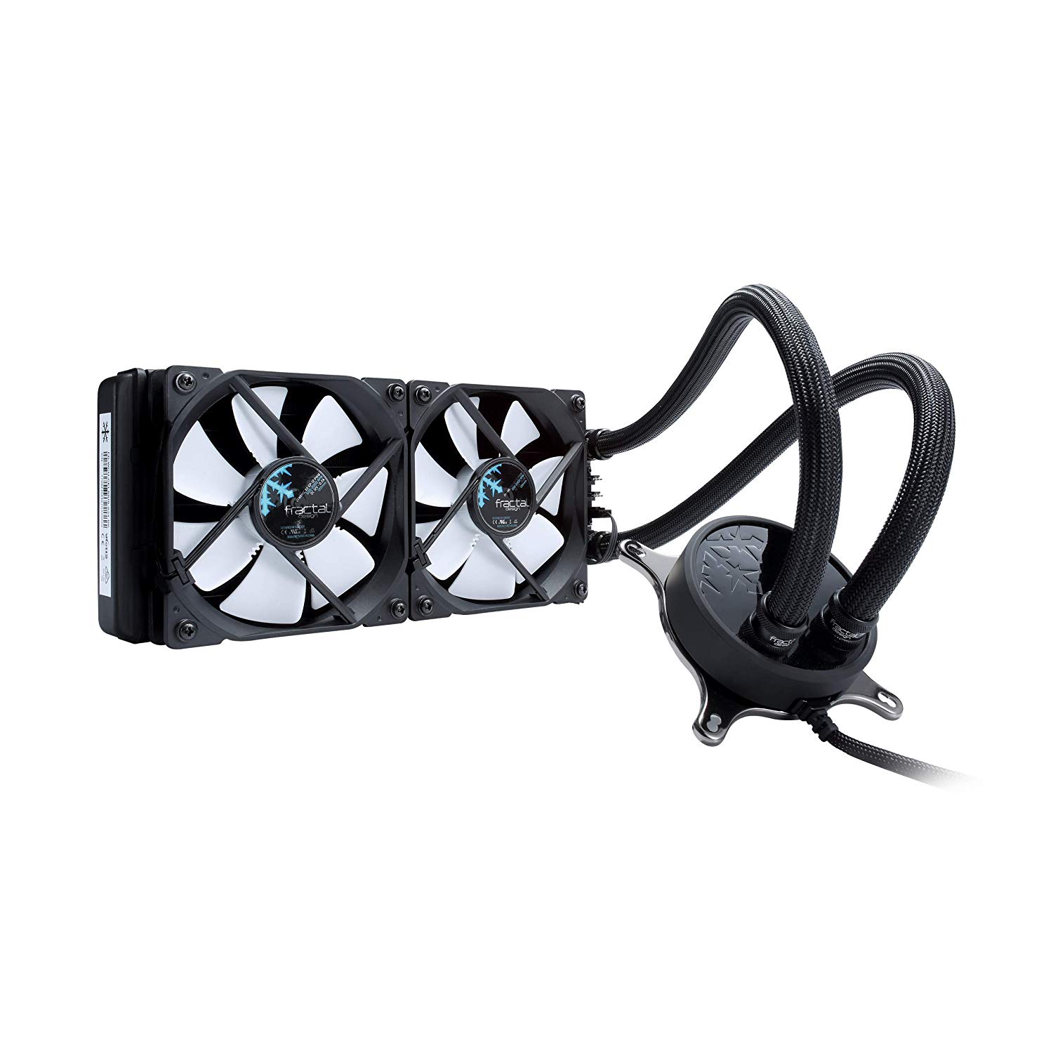 Fractal Design Celsius S24, 240 mm Radiator, Silent Liquid CPU Cooler, PWM, Intelligent Controls