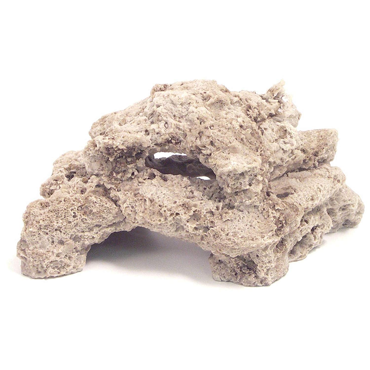 Rosewood Stackable Reef Rock Buff Aquarium Decor, Large - Image 3