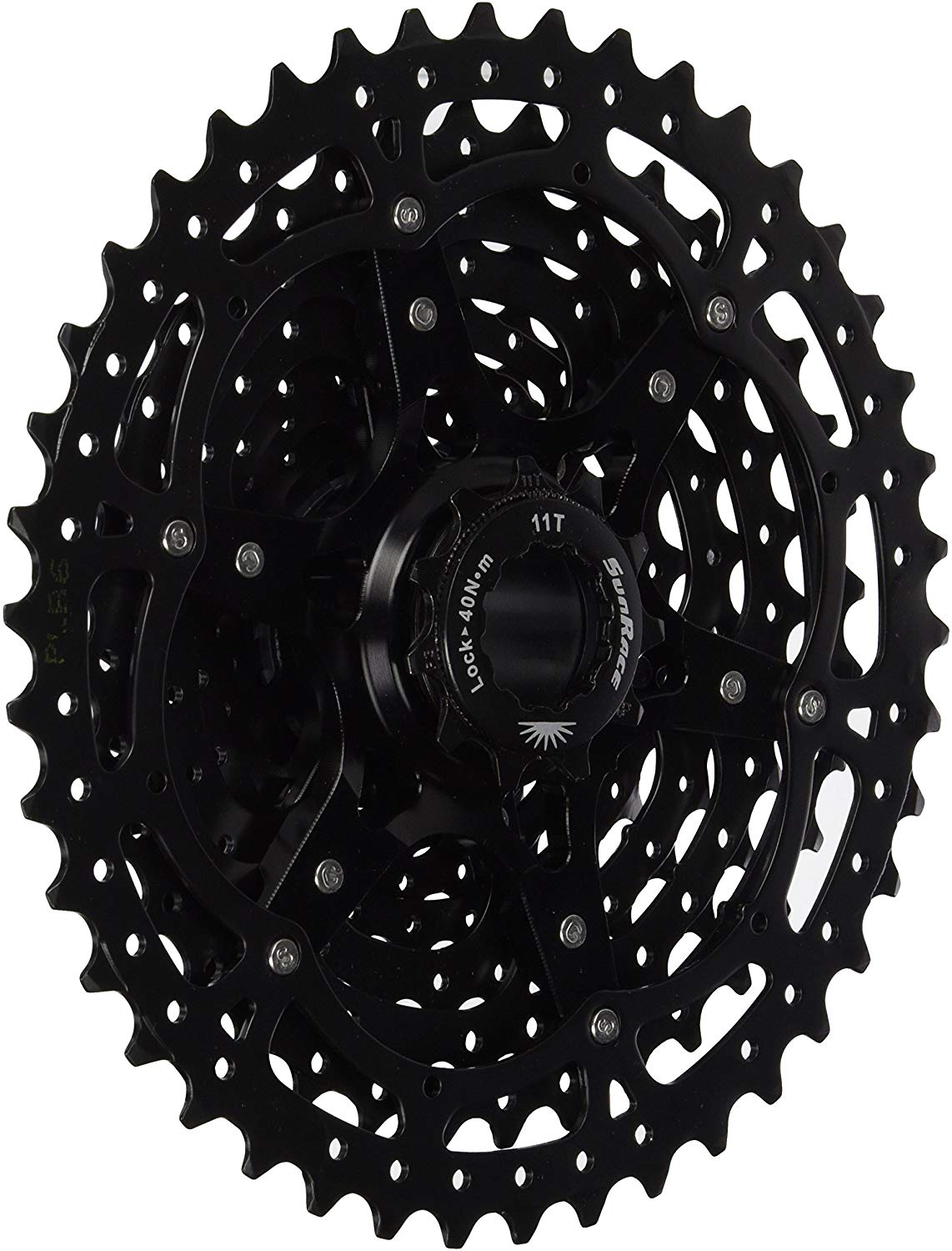 SunRace Unisex Csms3 1142t 10 Speed Cassette, Black, 10v 11-42 UK, 11-42T - Image 2