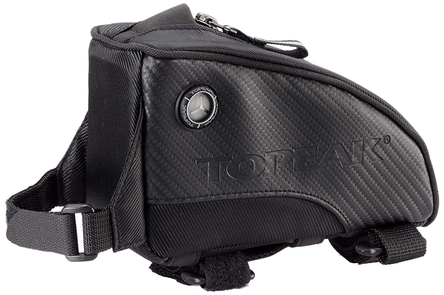 Topeak Unisex's Fuel Tank Top Tube Bag, Black, 17.5 x 7.5 x 11 cm/Size 0.5/Medium
