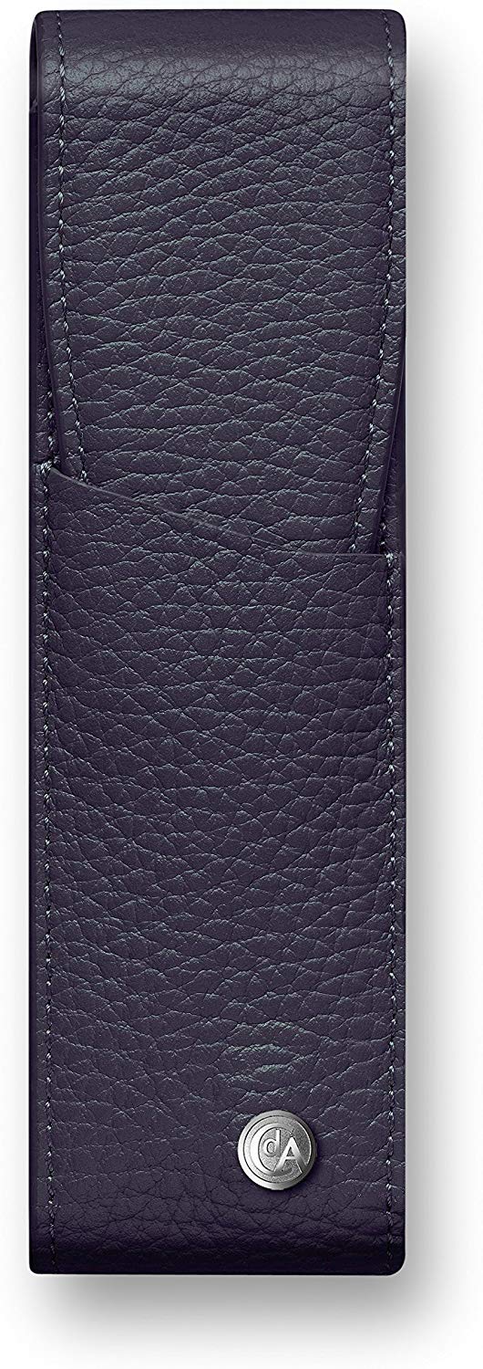 Caran d'Ache Leman Pencil Cases 15 Centimeters Blue (Dunkelblau)