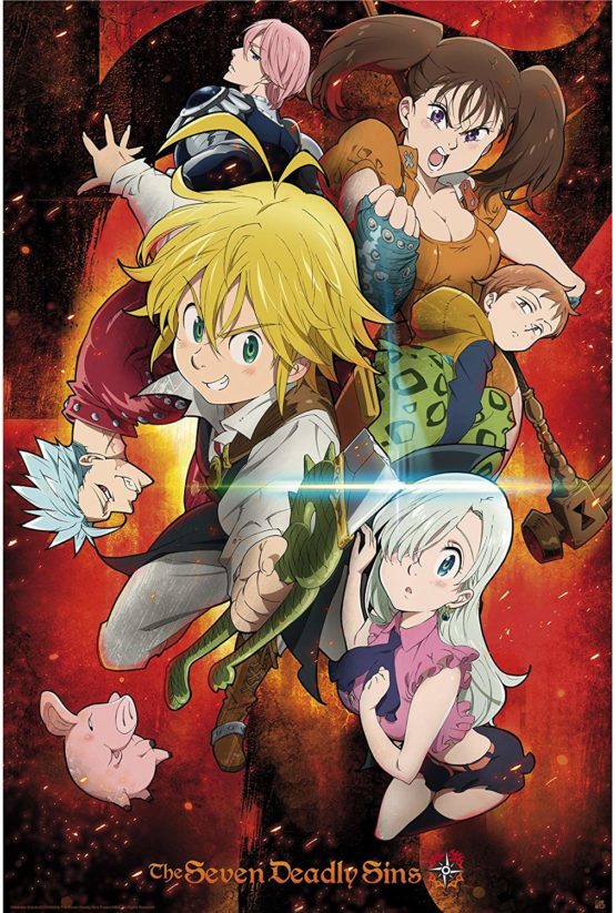 ABYstyle - THE SEVEN DEADLY SINS - Characters - Poster (91.5x61)