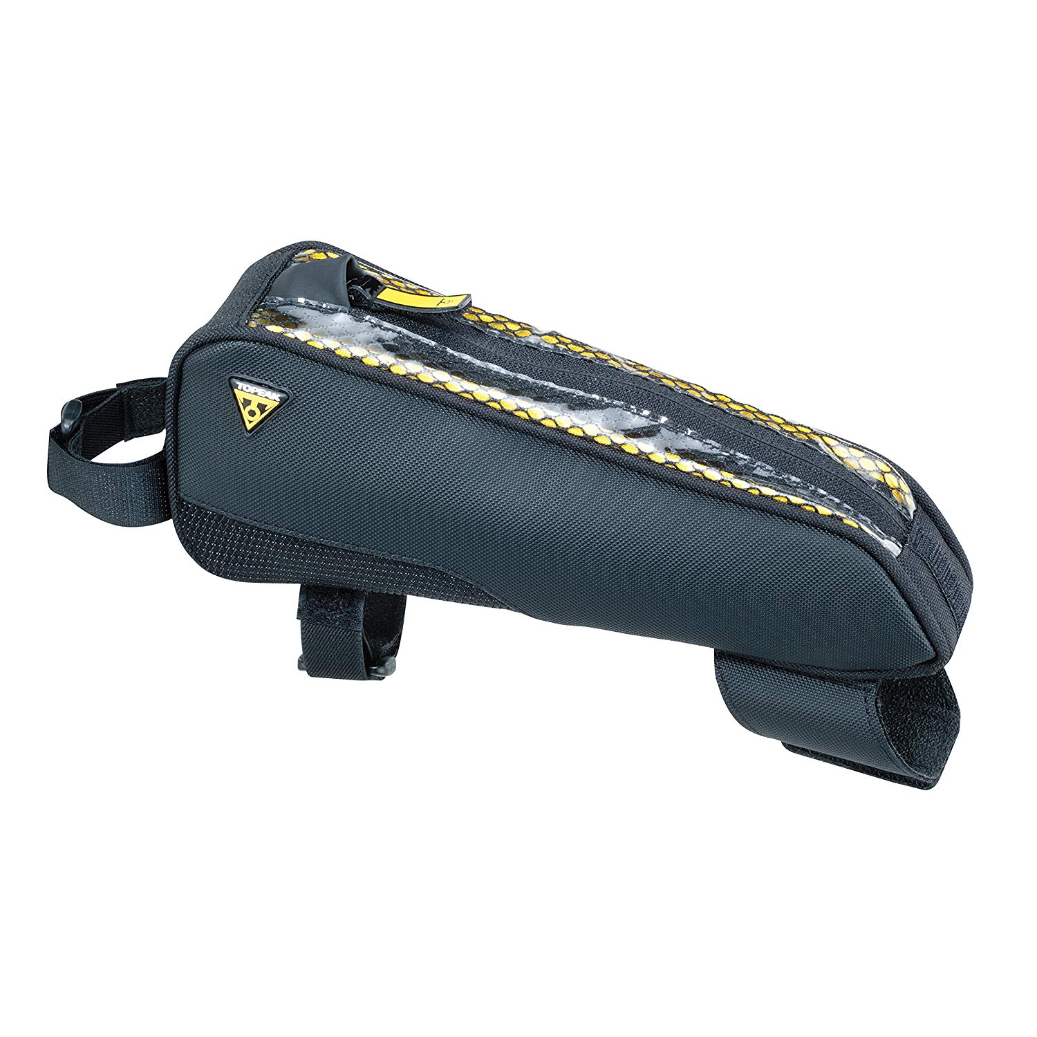 Topeak Unisex Adult Fast Fuel Top Tube Bag - Black, 24 x 5.5 x 8.5 cm/0.6 Litre