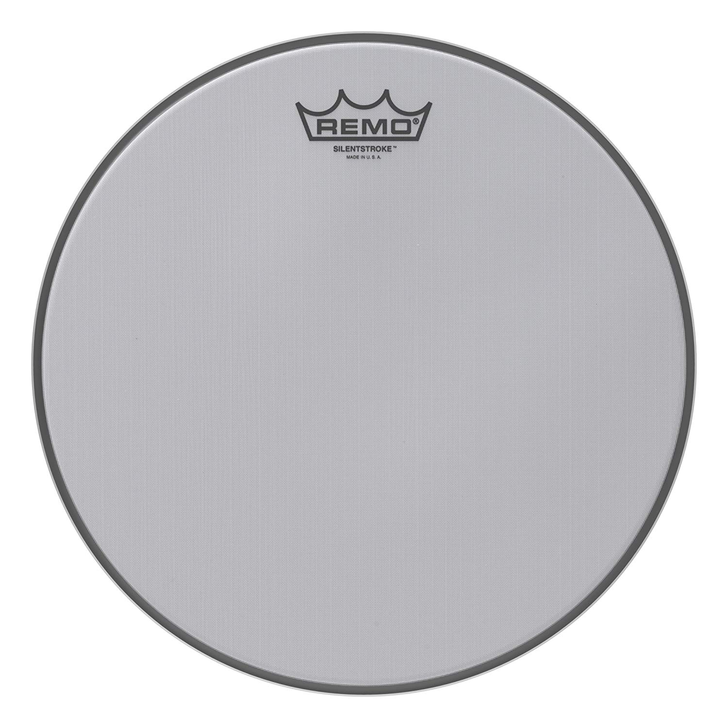Remo Schlagzeugfell Drum Head silent Stroke 12" SN-0012-00, argentée, 12 Inches