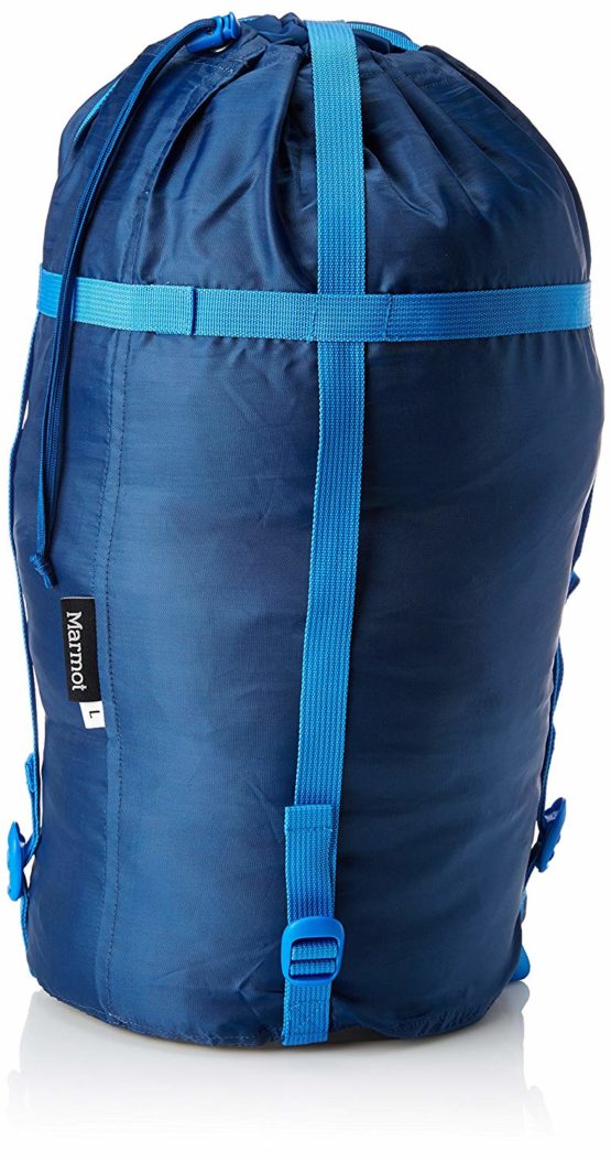 Marmot Ma1Px Trestles 15 Mummy Sleeping Bag, Light And Warm 3 Seasons Sleeping Bag - Cobalt Blue/Blue Night, 183 cm - Image 3