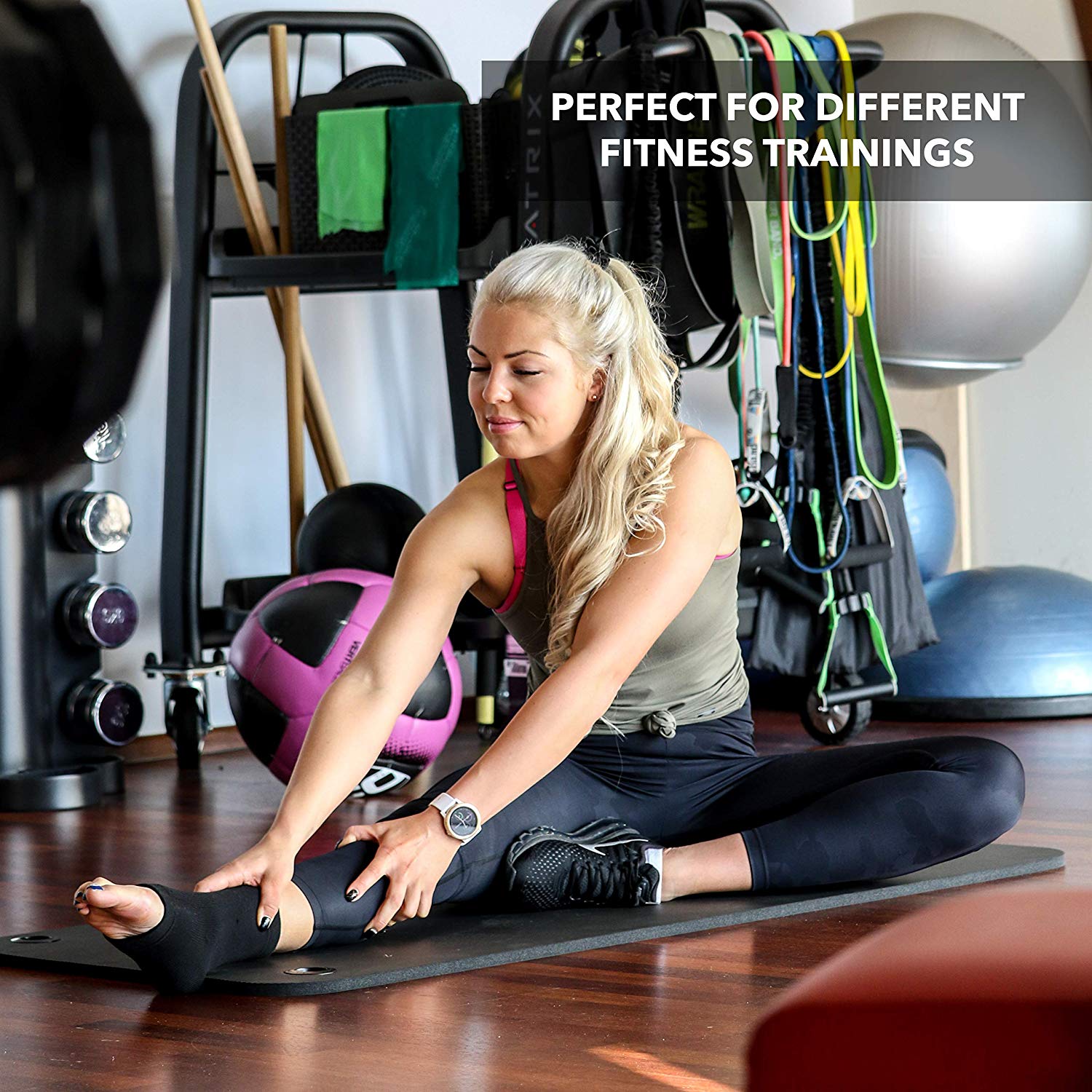 KARM Achilles Tendonitis Support, Achilles Tendon Support, Ankle Brace Sleeve for Women & Men, Ligament Damage - Image 2