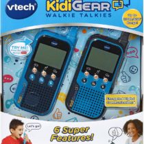 VTech KidiGear Walkie Talkies for Kids, Outdoor 65-foot Long Distance Walkie Talkies with Secure Digital Connection, Suitable for Boys & Girls 5+ years