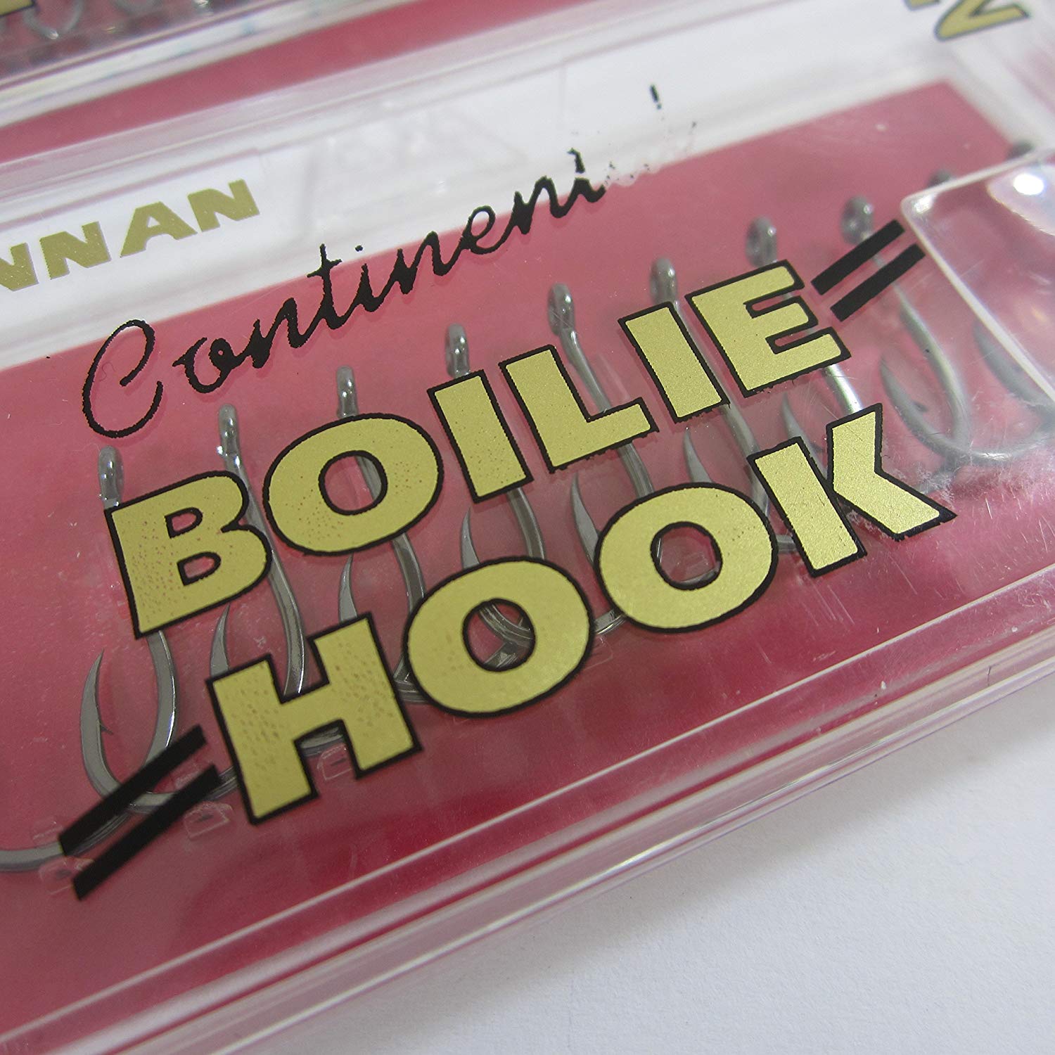 FTD Min 20 (2 cases of 10) DRENNAN CONTINENTAL BOILIE HOOKS (sizes 1
