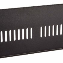 StarTech 1U Server Rack Shelf - Universal Vented Rack Mount Cantilever Tray for 19" Network Equipment Rack & Cabinet - Heavy Duty Steel – Weight Capacity 44lb/20kg - 7" Deep Shelf, Black