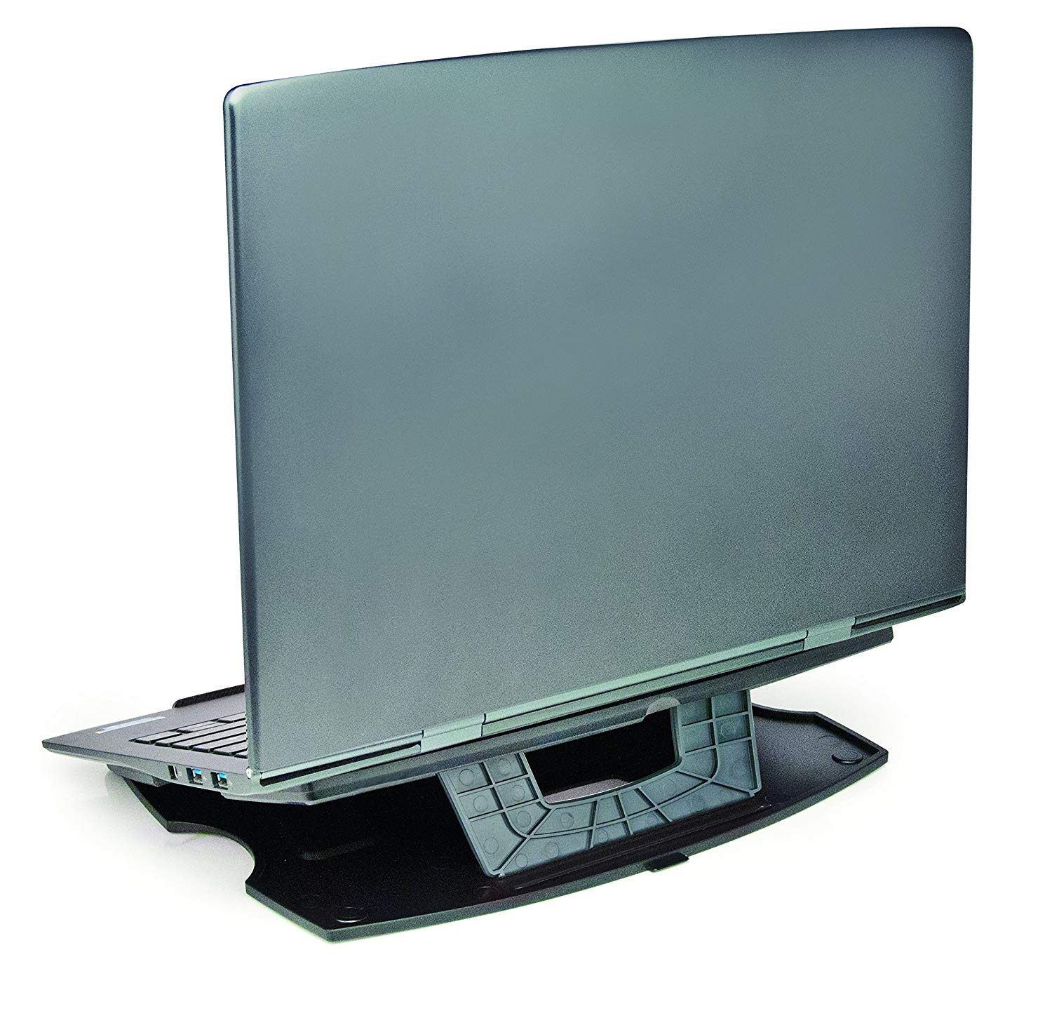 StarTech.com Portable Laptop Stand - Adjustable Laptop Stand - Ergonomic Laptop Desk Stand - Laptop Riser for Desk (LTRISERP) - Image 4