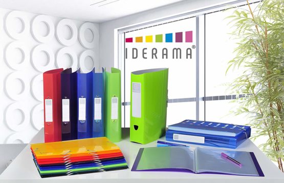 Exacompta Iderama Semi-Rigid Display Book, A4, 40 pockets - Purple - Image 3