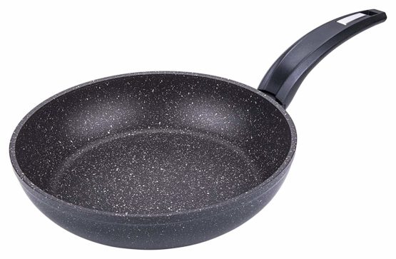 Moneta 0001130122 Hercules Frypan 22cm, Black