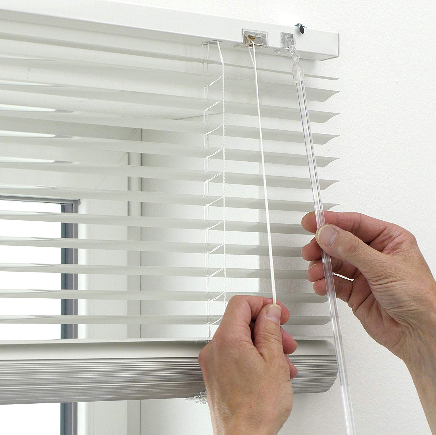 Gardinia Aluminium Venetian Blinds, Visibility, Light and Glare Protection, Wall and Ceiling Mounting, Mounting Kit Included - Image 2