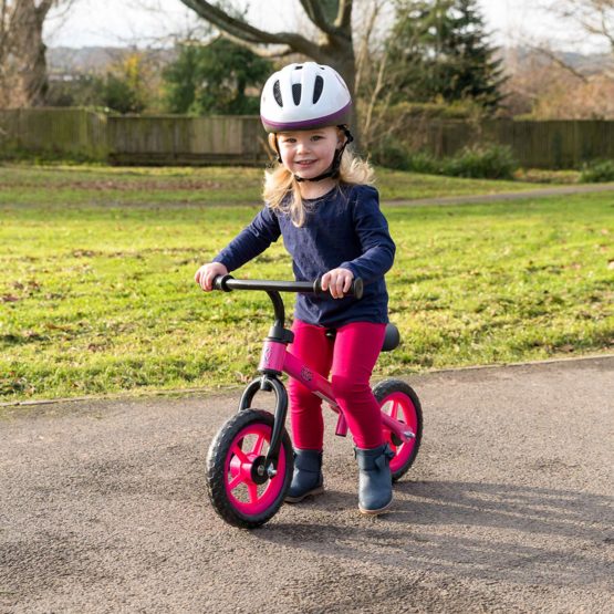 Xootz Balance Bike for Toddlers And Kids, Training Bicycle with Adjustable Seat And No Pedals, Pink - Image 2