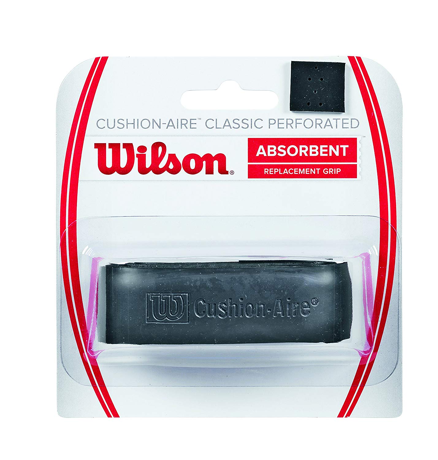 CUSHION AIRE CLASSIC PERFORATED BK, Black