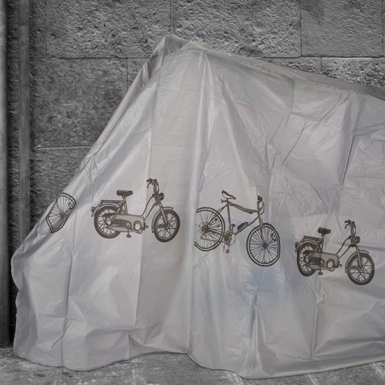 Relaxdays Polyethylene Bike Cover, Tear-Resistant, Sun Protection, 200 x 115 cm - Image 2