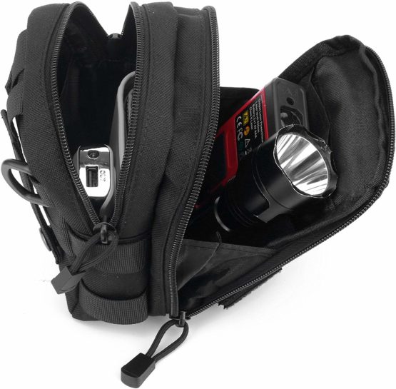 LefRight Multipurpose Tactical Molle Utility Pouch Waist Bag Holster Combo Detachable Quick Release Strap - Image 4