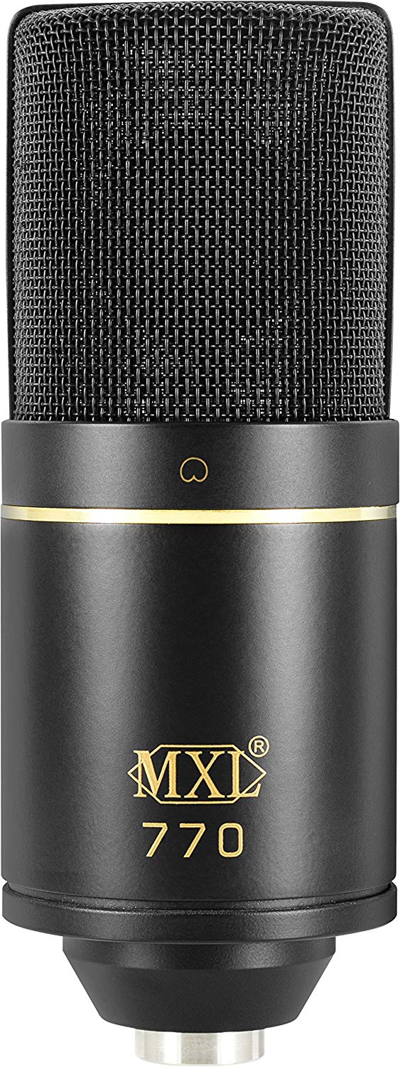 MXL MXL-770 Small Diaphragm Condenser Microphone, Black, 8.00 x 4.00 x 12.00 inches - Image 2