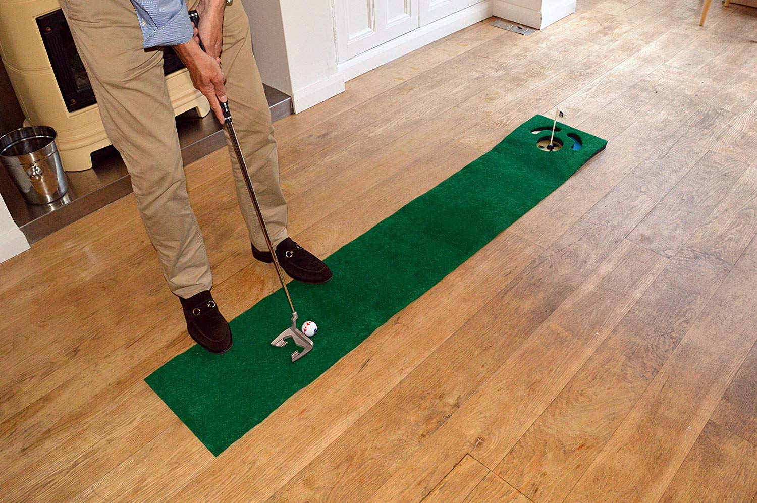 PGA Tour 6 Ft Golf Mat Putting Mat Indoor Golf Training Aid - Image 4