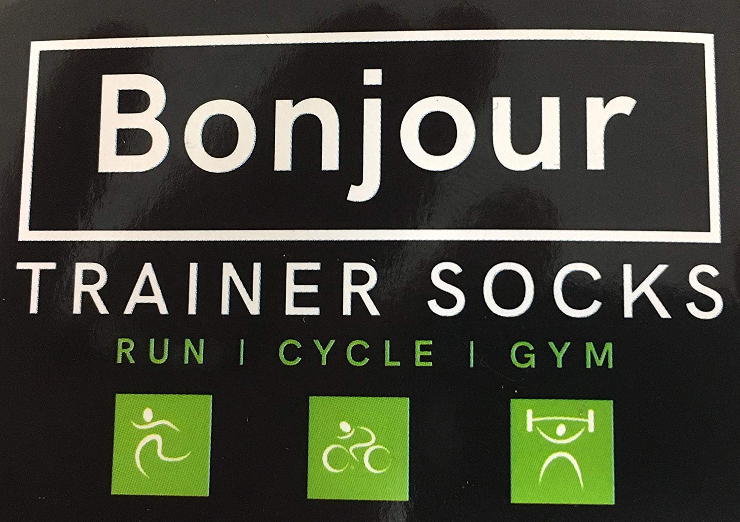 Bonjour 12 works Mens Sport Performance Trainer Low cut Socks - Size 6-11 (Assorted) - Image 2