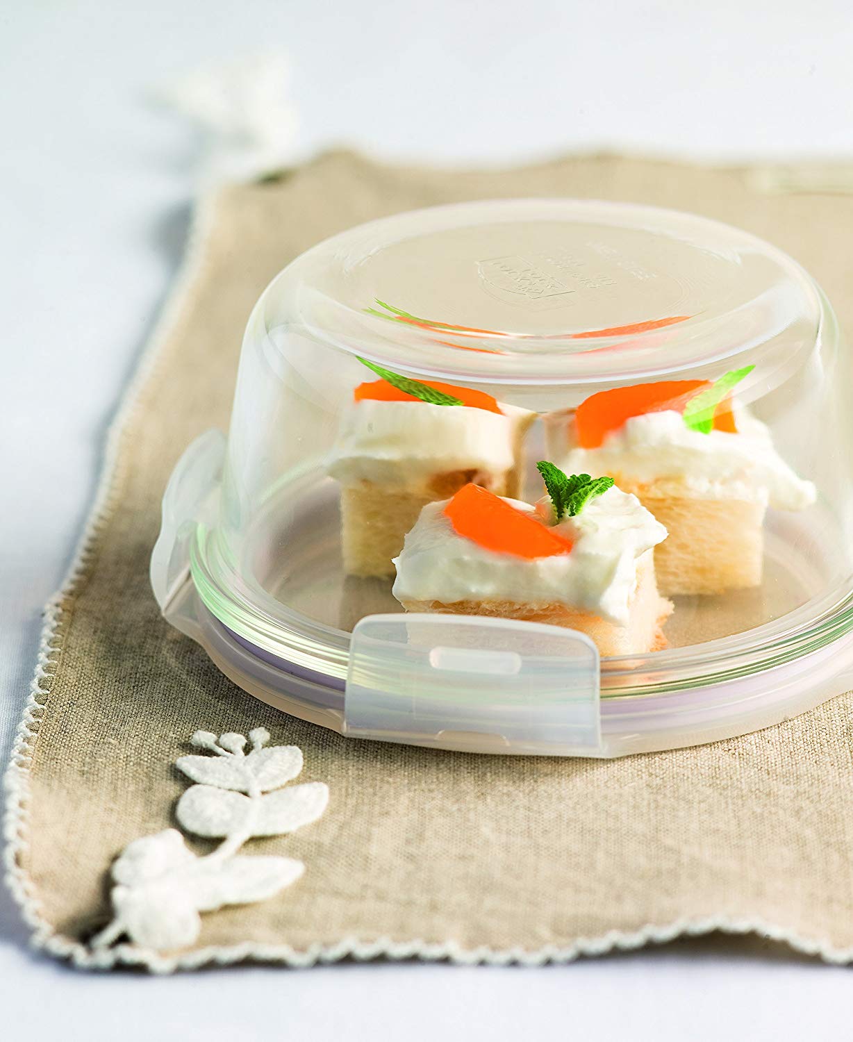 LocknLock Eco Ovenglass Glass Food Storage Containers with Lids 650ml, Airtight - Image 4