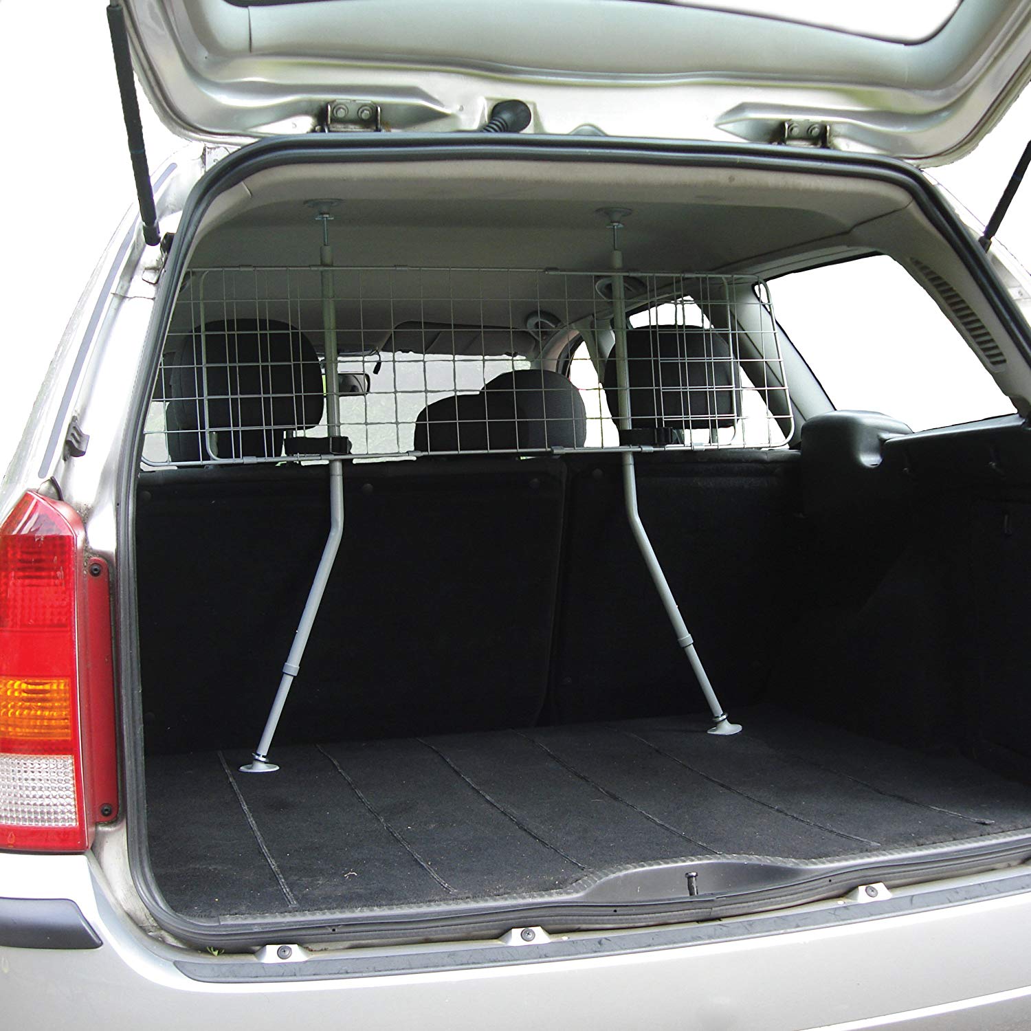 Rosewood Dog Car Guard, Silver