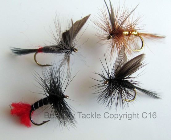 BestCity Fly Fishing Dries Selection DRY FLY FISHING FLIES Sizes 8-16 Pack of 40#8 - Image 2