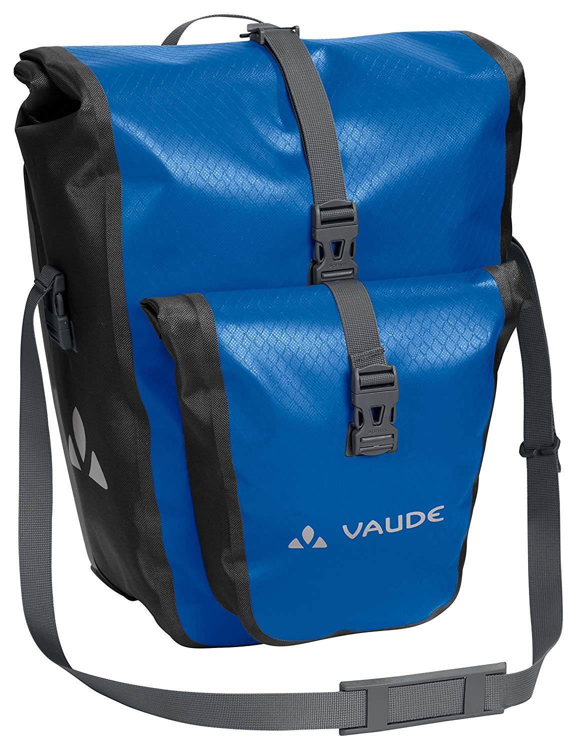 VAUDE Aqua Back Plus bike pannier bag, 2 x rear bike rack bag waterproof, 51 liters total volume, cycling bag rear