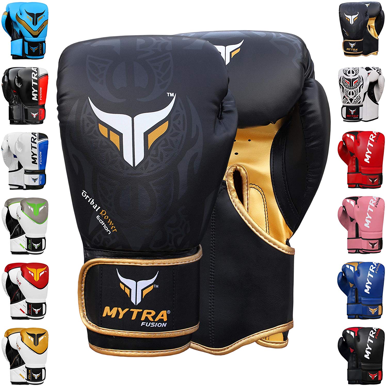 Mytra Fusion Boxing Gloves: Free Hand Wraps Included