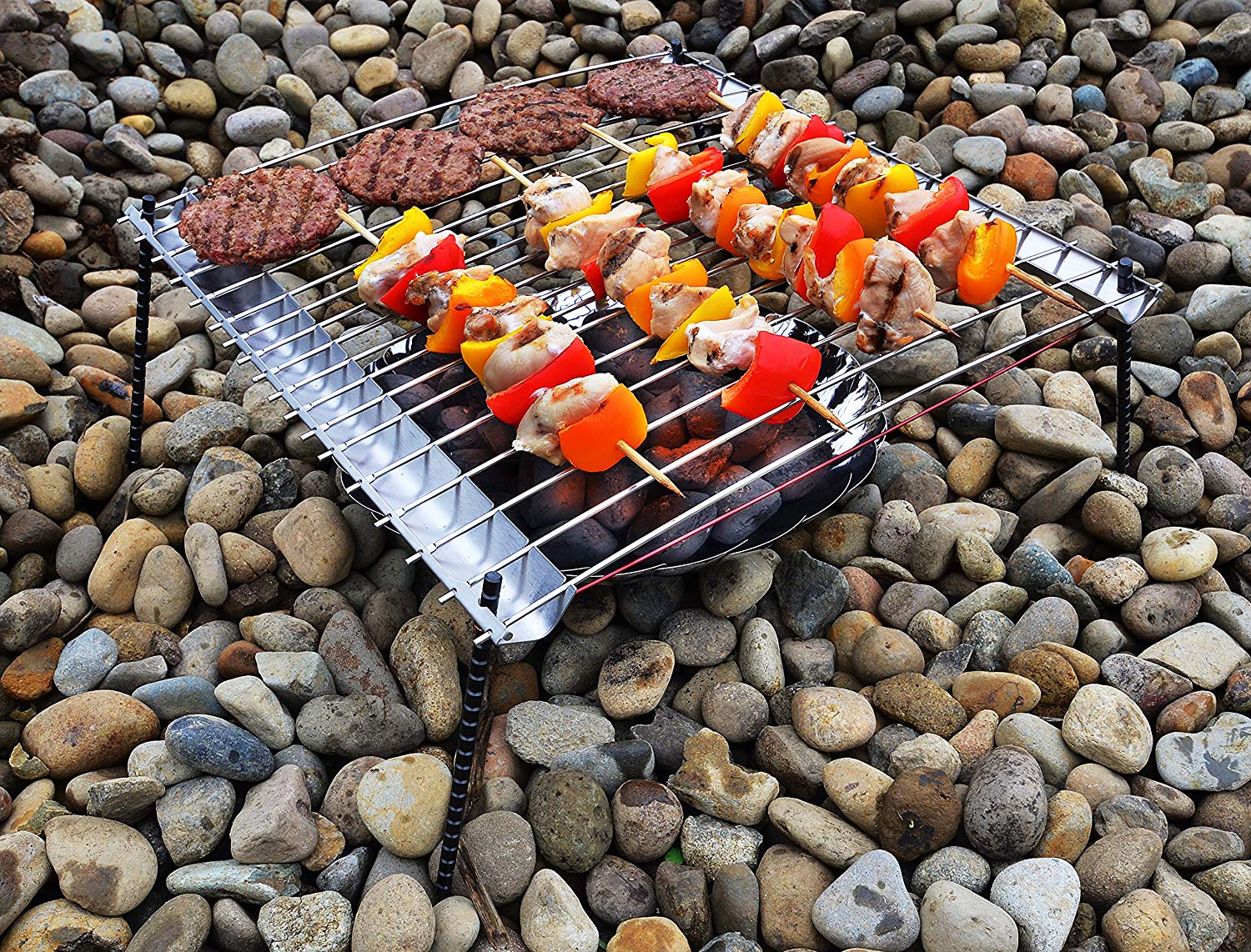 Grilliput Quattro Grill - Metallic, standard size - Image 2