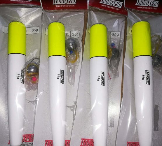Tronixpro Bulk Purchase 4 x Sea Fishing Float Kits - 17cm Length - 35g Weight