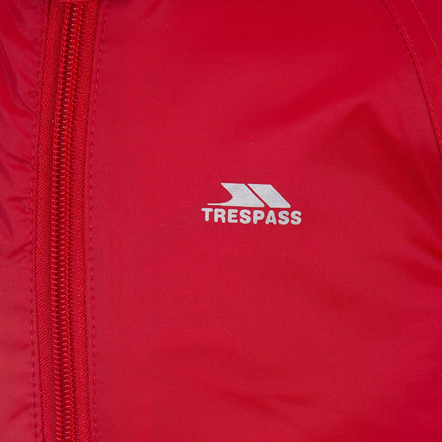 Trespass Babies Rain Suit Hooded All in One Breathable Dripdrop, Signal Red, 6-12 - Image 4